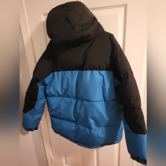 Zara Jacket Men Tan Black Long Sleeve Hooded Full Zip Pockets Comfort - Picture 10 of 11